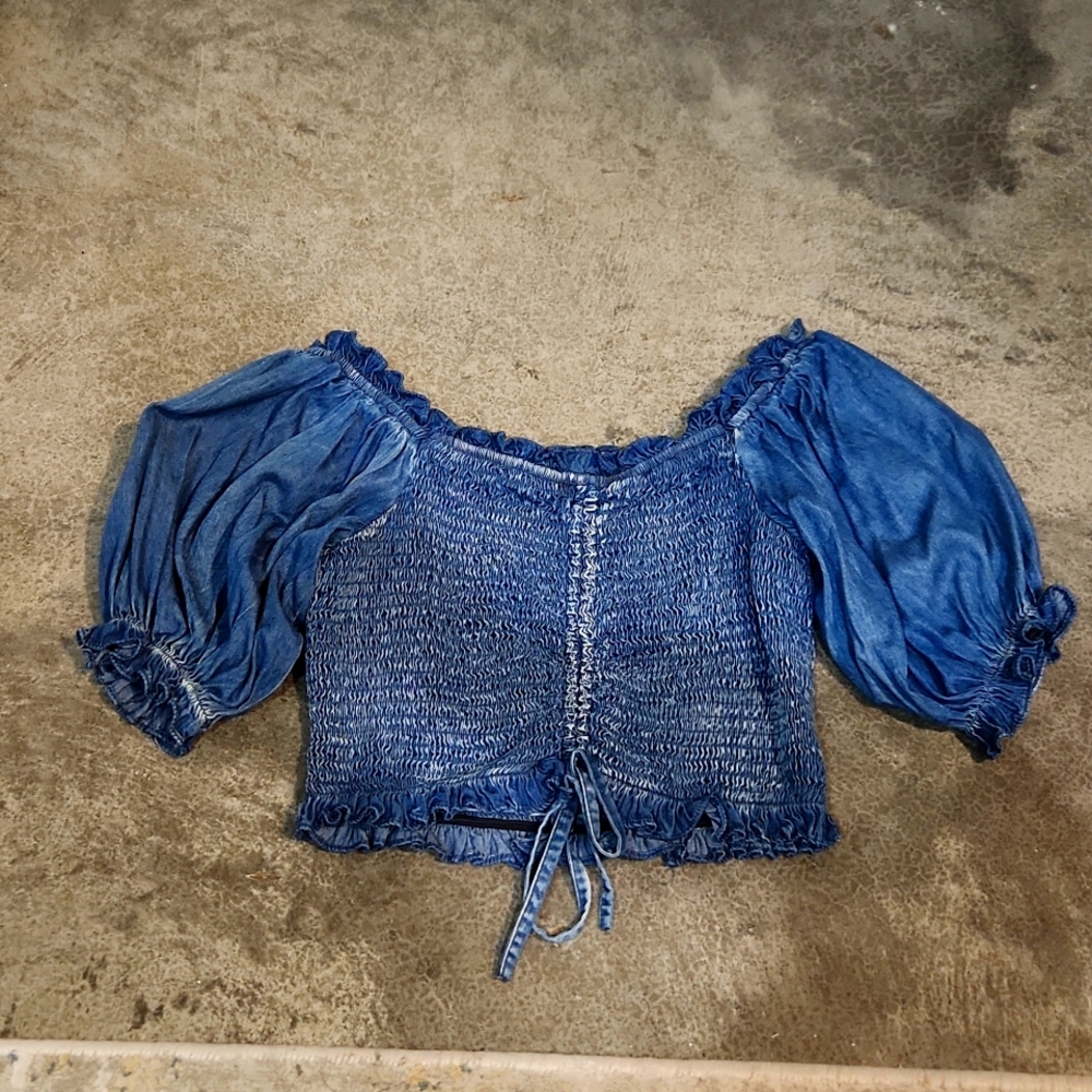 Off The Shoulder True Boutique Crop Top